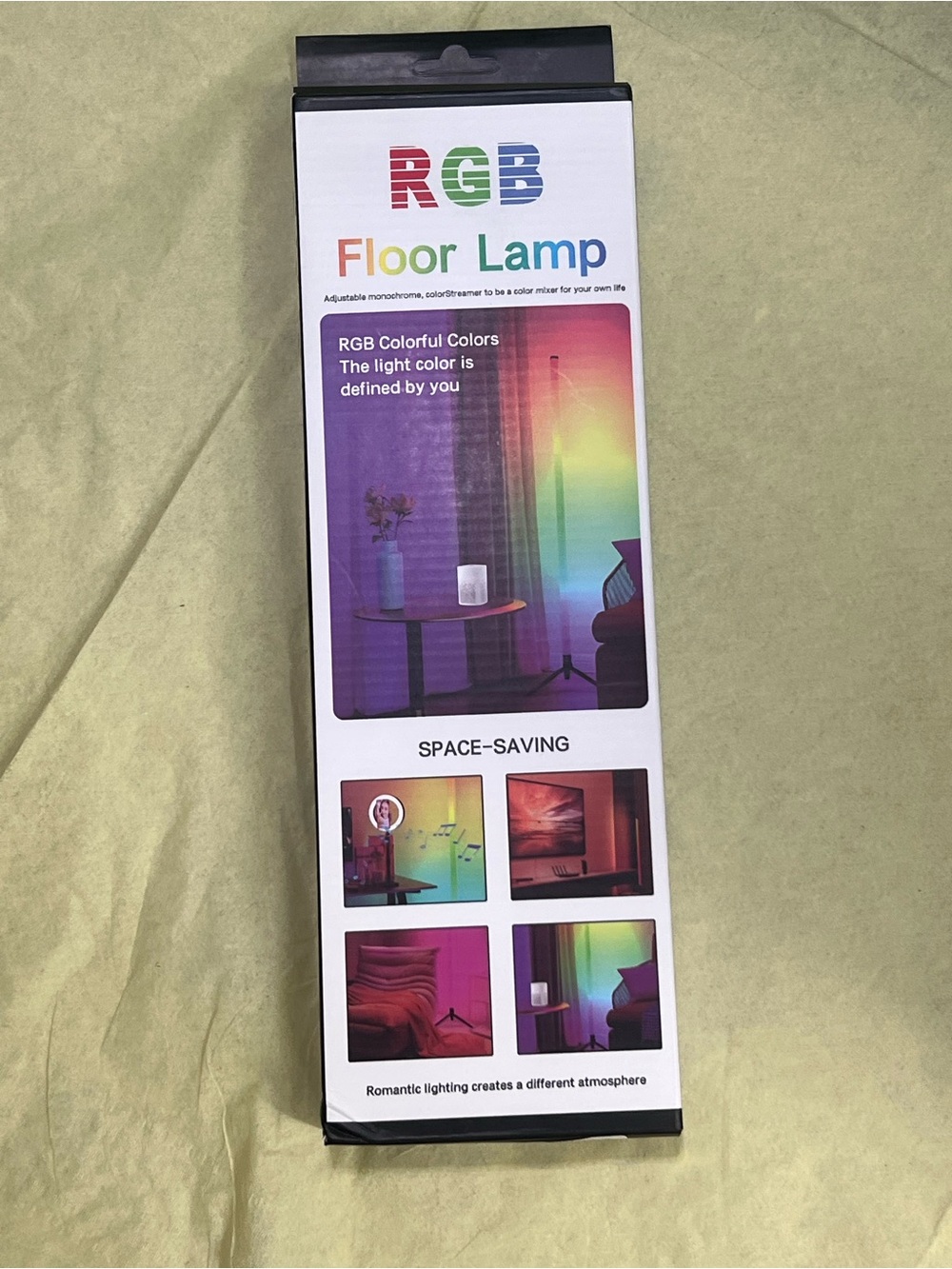 RGB Floor Lamp - Multi-Color & White Light